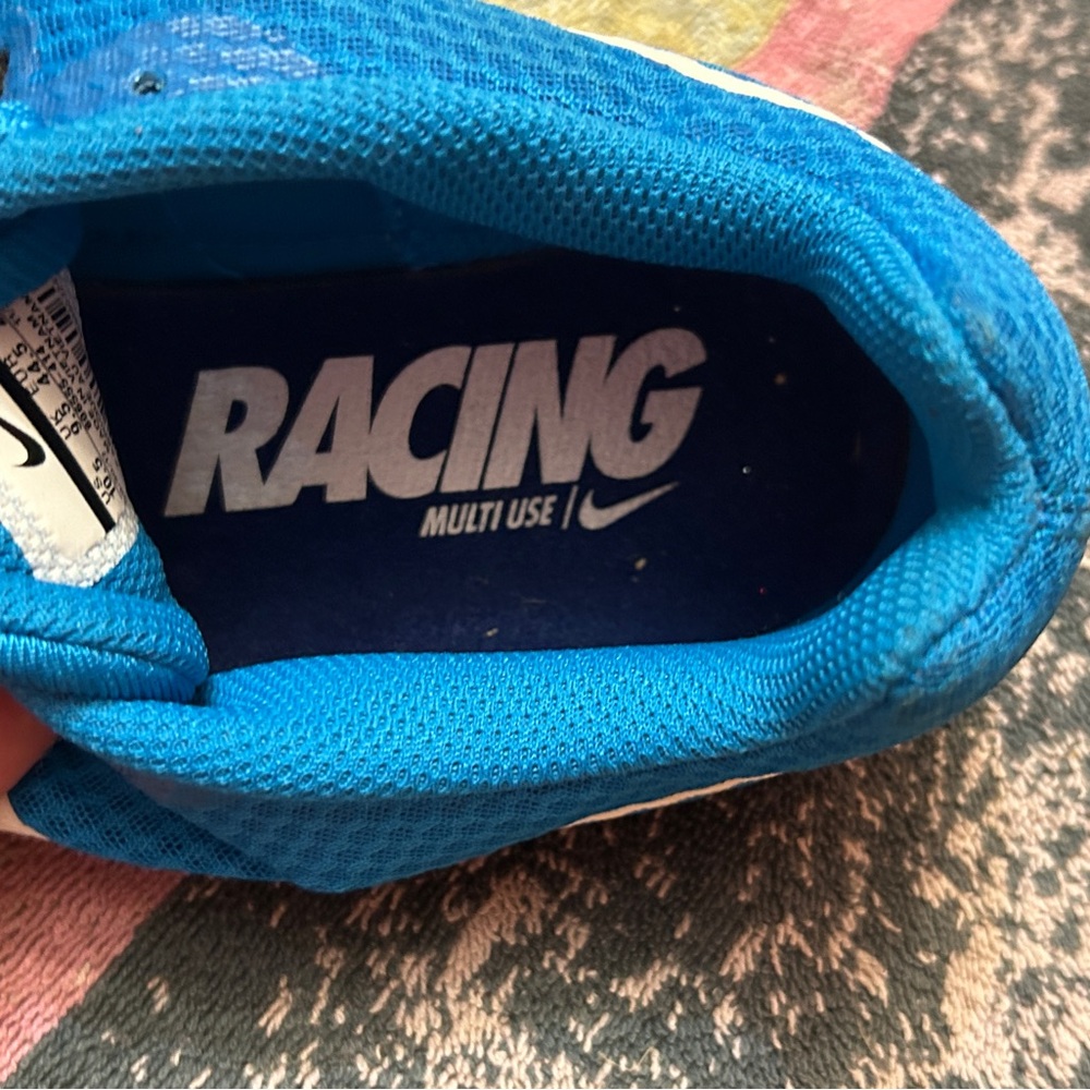 Nike Zoom Rival M 8 Track Spikes Cobalt Men’s 10.5 With Spikes - Picture 6 of 9